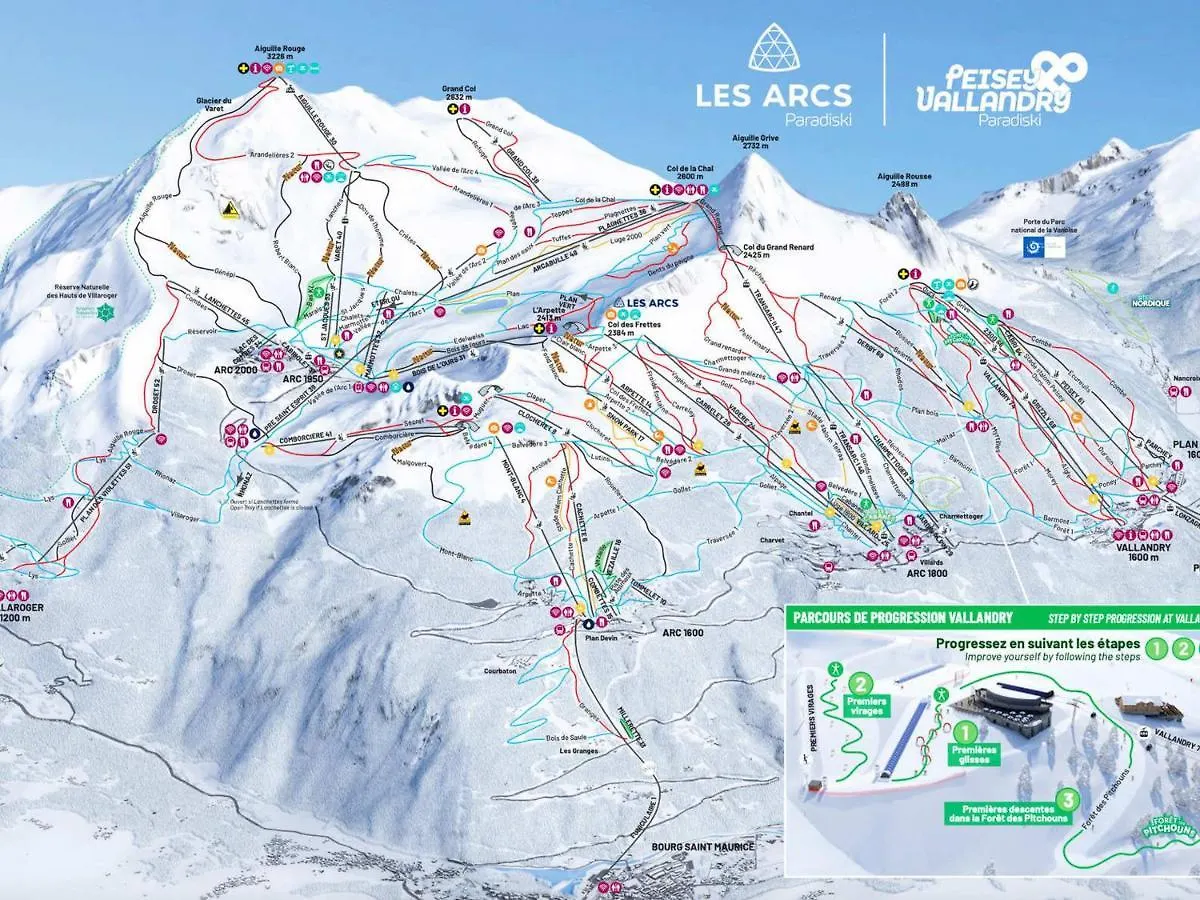 Appartement 3 Pieces 8 Pers. A Arc 1600, Proche Pistes/Commerces - Fr-1-411-351 Les Arcs