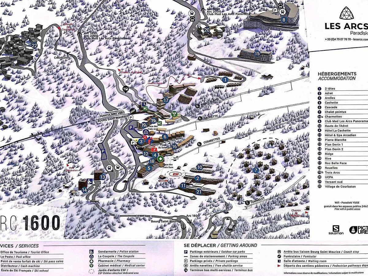 Apartment Appartement 3 Pieces 8 Pers. A Arc 1600, Proche Pistes/Commerces - Fr-1-411-351 Les Arcs  France